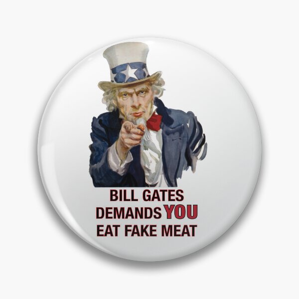 Item preview, Uncle Sam: Bill Gates - Fake Meat for You designed and sold by redbruhl.