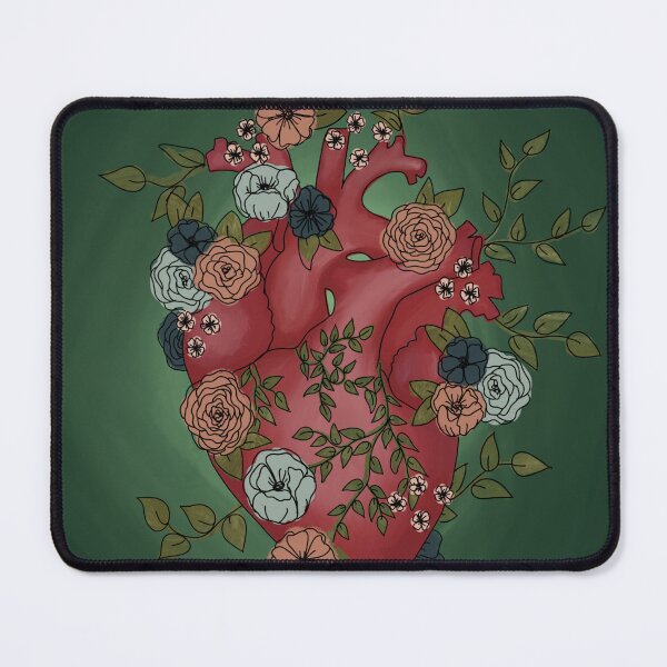 Item preview, Floral Anatomical Heart designed and sold by stennerstudio.