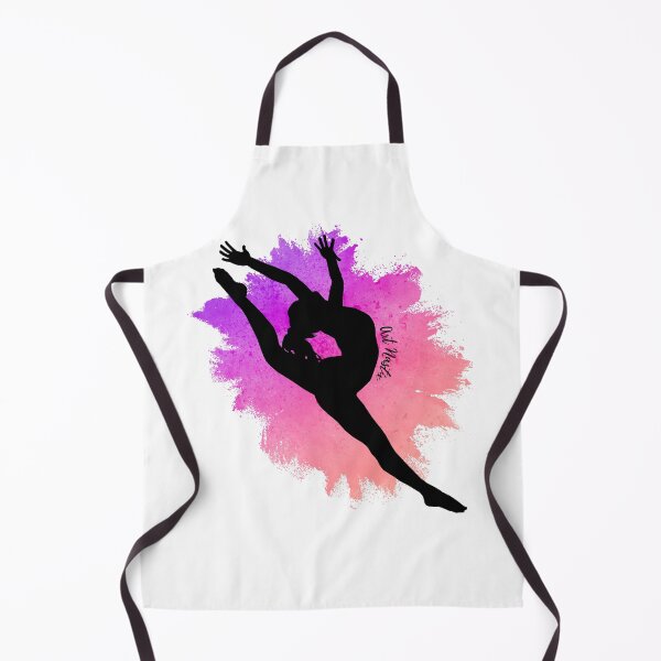 Item preview, Female Gymnast/Dancer Silhouette Art - Leap designed and sold by ArtNastix.