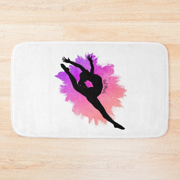 Item preview, Female Gymnast/Dancer Silhouette Art  - Leap designed and sold by ArtNastix.