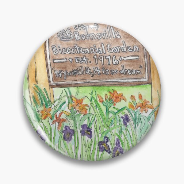 Item preview, Bicentennial Garden Sign, Burnsville designed and sold by Robin Kutz.