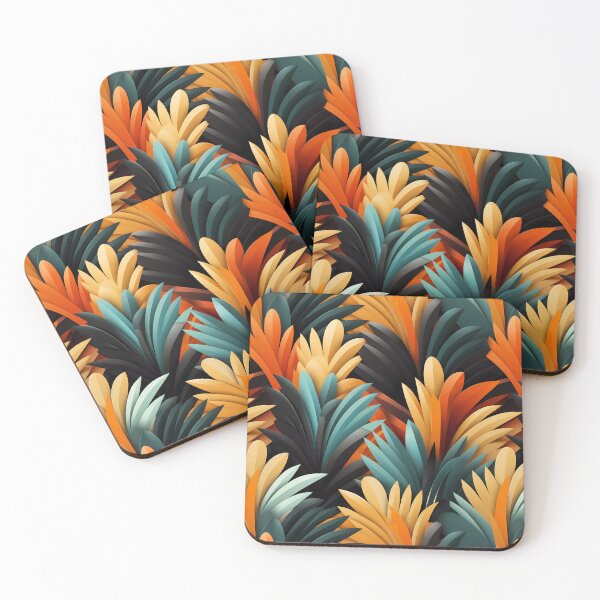 Item preview, Plant motif, abstract and colorful designed and sold by the99thstudio.