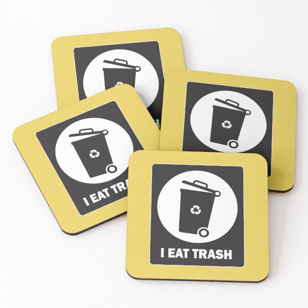 Item preview, Trash bin recycling sign designed and sold by Donutlovers.