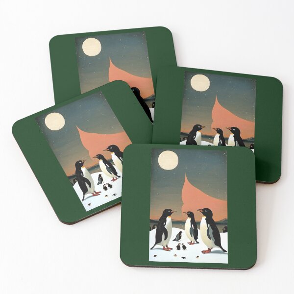 Item preview, Nighttime in Penguin Land designed and sold by CharlotteMorse.