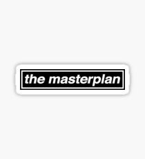 Der Masterplan - OASIS Band Tribute Sticker