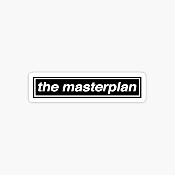 The Masterplan - OASIS Band Tribute - MADE IN THE 90s Sticker