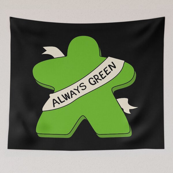 Item preview, Always Green Meeple Board Game designed and sold by pixeptional.