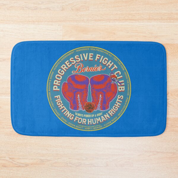 Item preview, PMD01017 Progressive Movement Designs Bernies Progressive Fight Club boxing gloves design shows you support human rights democracy progressive goals for Progressives Democrats Independents designed and sold by ProgressiveLeft.
