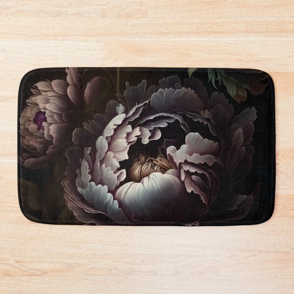 Item preview, Baroque Gothic Peonies Botanical Night Garden Nightgarden designed and sold by UtArt.