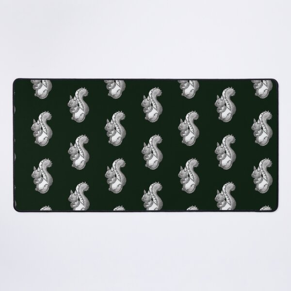 Item preview, Spiky squirrel pattern designed and sold by immortalilith.
