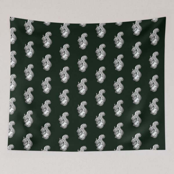 Item preview, Spiky squirrel pattern designed and sold by immortalilith.