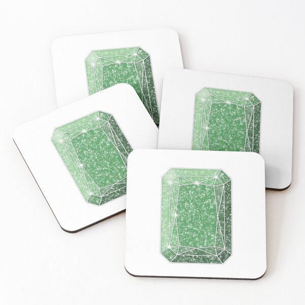 Item preview, Emerald Gemstone Graphic Art designed and sold by EmeraldOwl57.