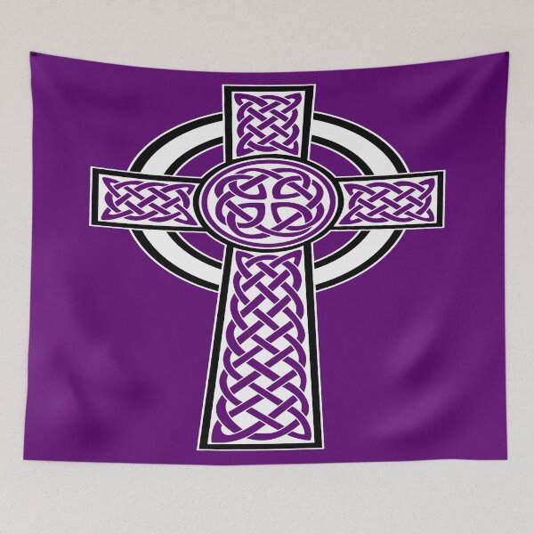 Item preview, Ornamental Celtic High Cross Decorative Knotwork 2 designed and sold by taiche.