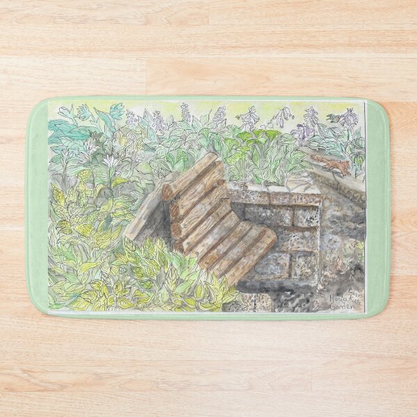 Item preview, Burnsville Bicentennial Garden Hosta Garden Bench  designed and sold by Robin Kutz.