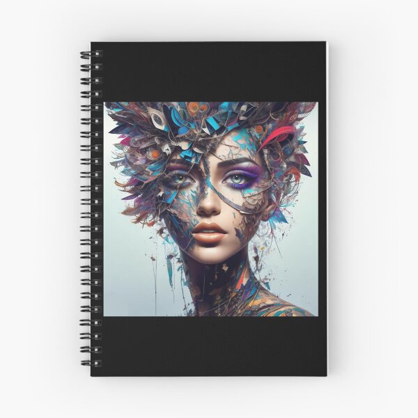 Item preview, abstract robotic girl designed and sold by Noa-Tolbert.