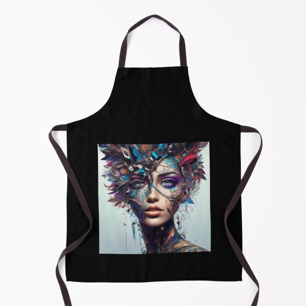 Item preview, abstract robotic girl designed and sold by Noa-Tolbert.