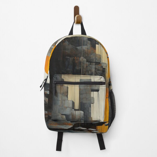 Item preview, Geometric Waterfall: A Cubist Perspective - 13 designed and sold by Moisky Art.
