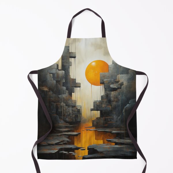 Item preview, Geometric Waterfall: A Cubist Perspective - 13 designed and sold by Moisky Art.