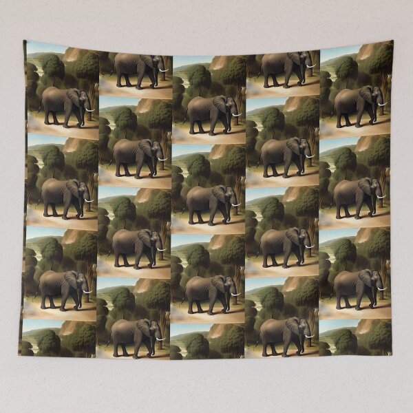 Item preview, Elephant Walk About designed and sold by CharlotteMorse.