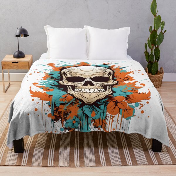 Item preview, Vintage Visions: Floralpunk Skull designed and sold by aigcx.