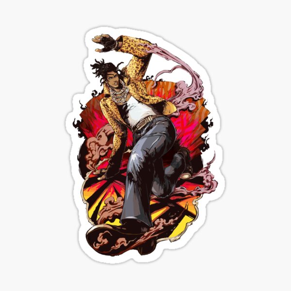 Devil Jin Tekken 7 V2 Weatherproof Anime Sticker 6 Car Decal