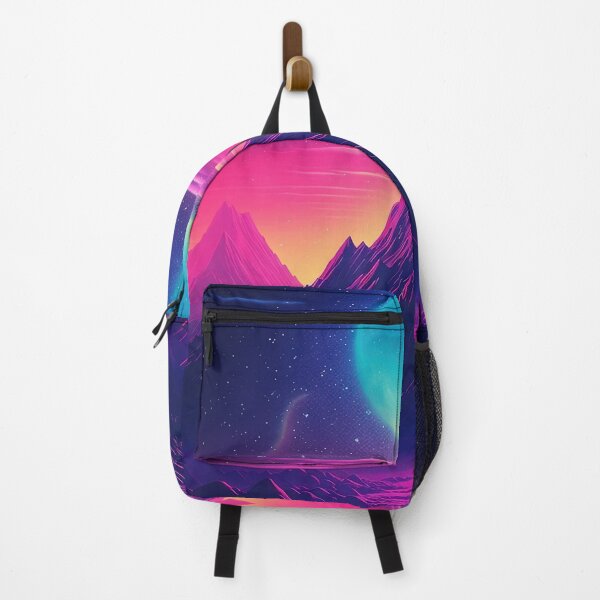 Item preview, Electric Summit: Synthwave Adventure in the Majestic Mountains designed and sold by Mullet Monkey.