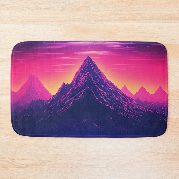 Item preview, Electric Summit: Synthwave Adventure in the Majestic Mountains designed and sold by Mullet Monkey.