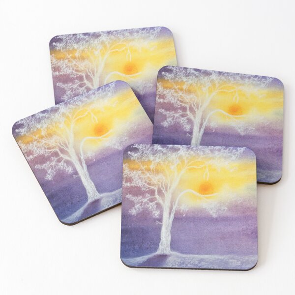 Item preview, White Tree at Sunset designed and sold by Scott and Mary Schneider art_photography.