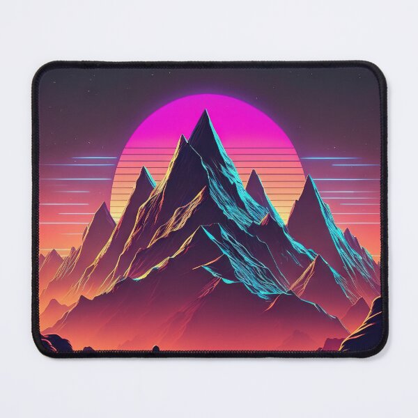 Item preview, Retro Horizon: Nostalgic Journey to the Mountain Peaks designed and sold by Mullet Monkey.