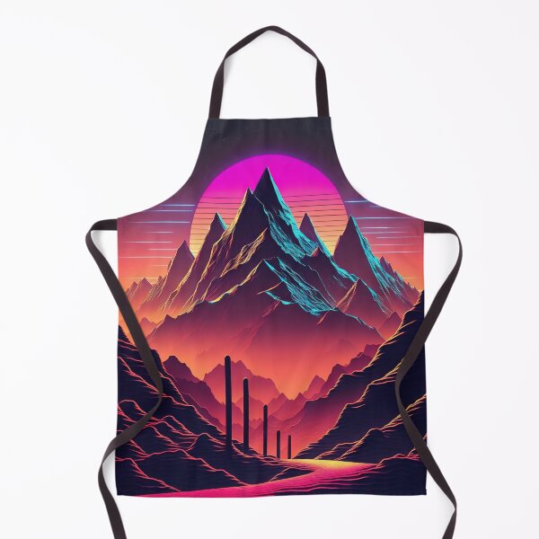 Item preview, Retro Horizon: Nostalgic Journey to the Mountain Peaks designed and sold by Mullet Monkey.