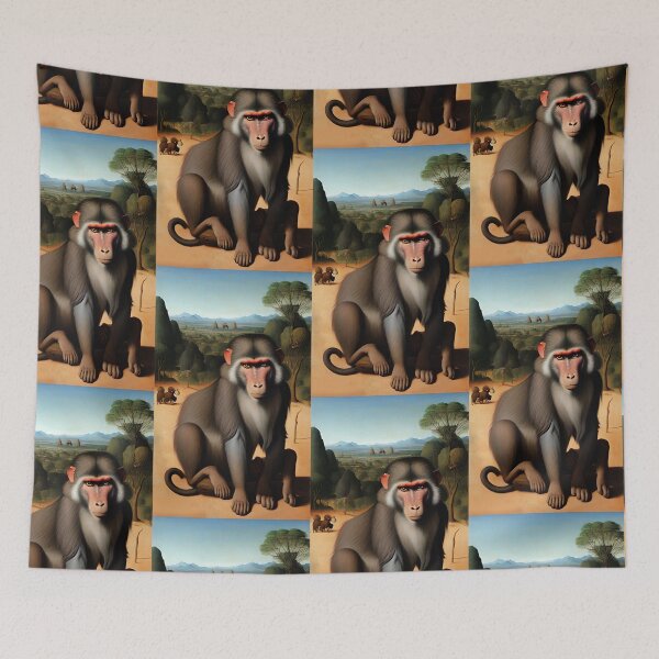 Item preview, Baboon designed and sold by CharlotteMorse.