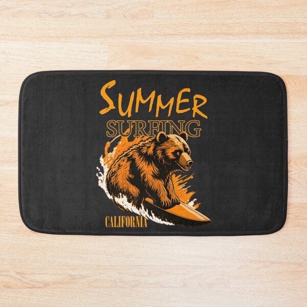 Item preview, California Surfing , Bear Surfing , California designed and sold by TheBlackCircle.