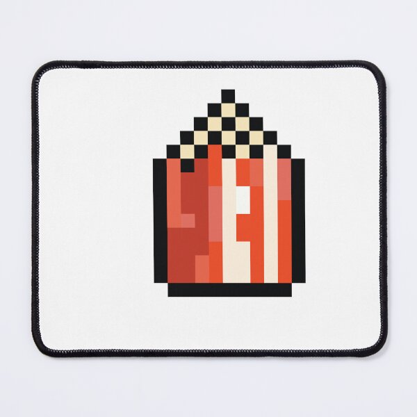 Item preview, Pixel popcorn art designed and sold by TheOneTrueDoggo.