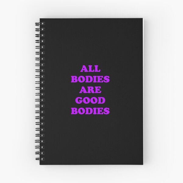Item preview, All bodies are good bodies - body positive designed and sold by Inspirationmotivation.