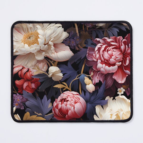 Item preview, Pink and purple floral pattern designed and sold by the99thstudio.