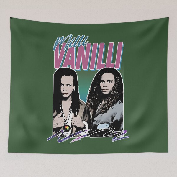Item preview, Milli Vanilli Milli Vanilli - 80's Fanart Aesthetic Design Tribute   	 designed and sold by tlviyckyudi22.