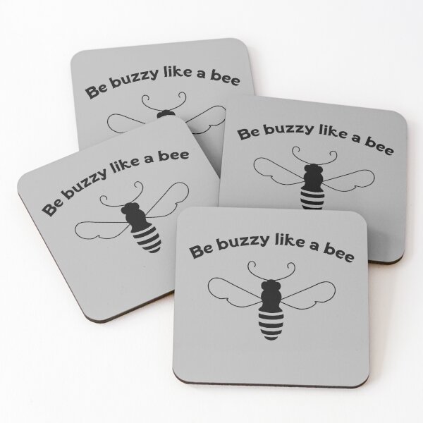 Item preview, Be buzzy like a bee, a funny present for a beekeeper and apiarist who keeps bees designed and sold by abdelhak2005.