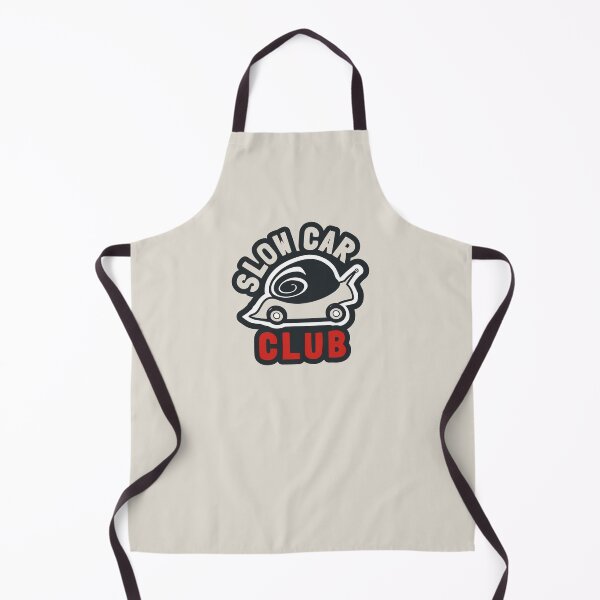 Item preview, Slow car club snail with wheels - red letters designed and sold by ApexFibers.