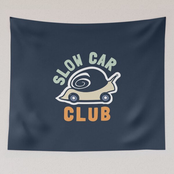 Item preview, Slow car club snail with wheels designed and sold by ApexFibers.