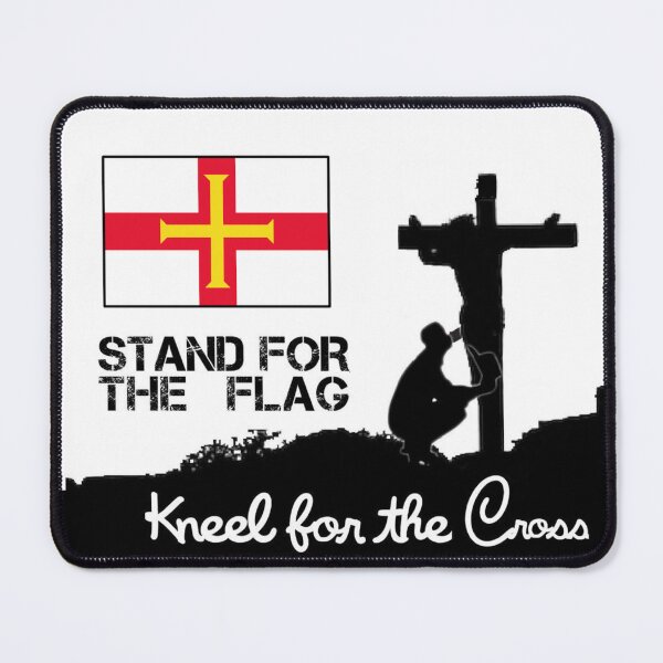 Item preview, Stand For The Guernsey Flag Kneel For The Cross designed and sold by JonathanR1994.