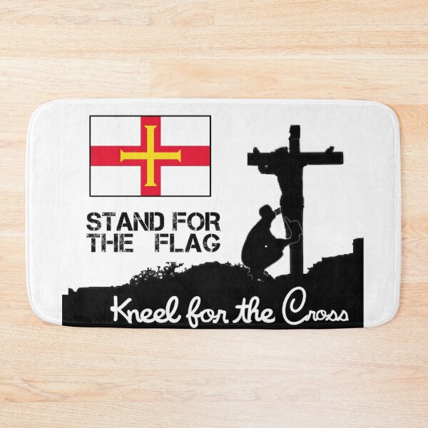 Item preview, Stand For The Guernsey Flag Kneel For The Cross designed and sold by JonathanR1994.