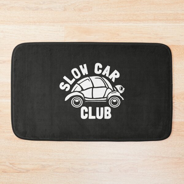 Item preview, Slow car club turtle with wheels - Black and white designed and sold by ApexFibers.