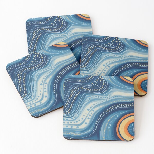 Item preview, Aboriginal Artwork Modern Design designed and sold by BeardPineapple.