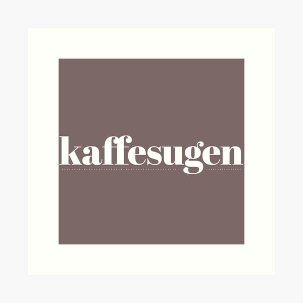 Item preview, Kaffesugen White Coffee designed and sold by Corduroy9.