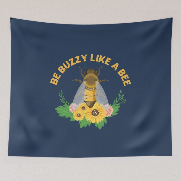 Item preview, Be buzzy like a bee, a funny present for a beekeeper and apiarist who keeps bees designed and sold by abdelhak2005.