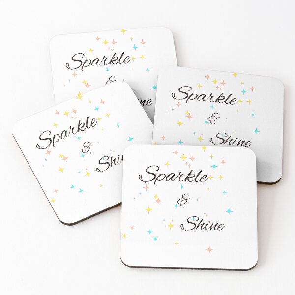 Item preview, Sparkle and Shine - White designed and sold by Timeknights.