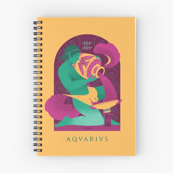 Item preview, Aquarius - Ancient Greek Astrology Series designed and sold by flaroh.