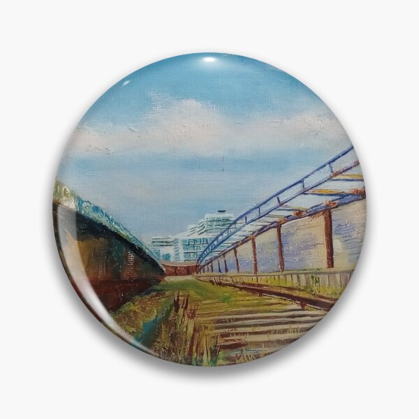 Item preview, Folkestone harbor abandoned railway station designed and sold by Justin Turney Art.