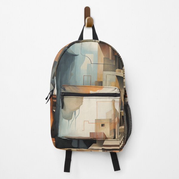Item preview, Geometric Waterfall: A Cubist Perspective - 24 designed and sold by Moisky Art.