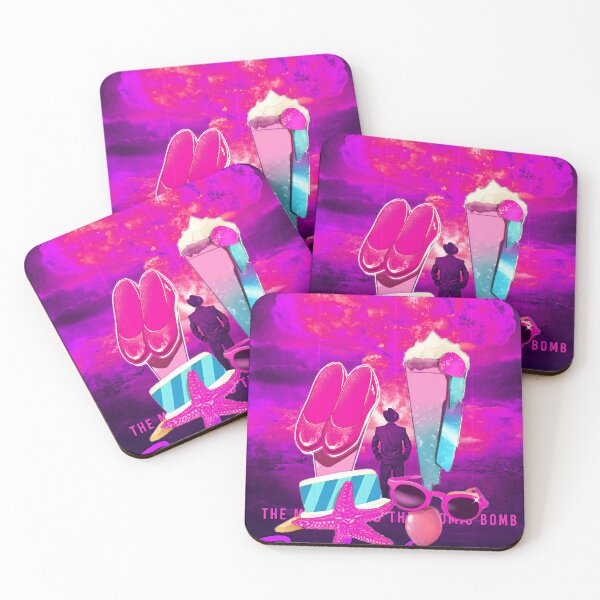 Item preview, Barbenheimer – The Pink Clouds of Atomic Summer for 'Christmas in July' designed and sold by ignasirus.